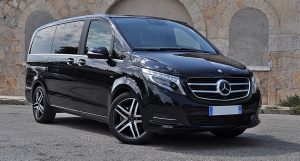 van premium black stars limousines