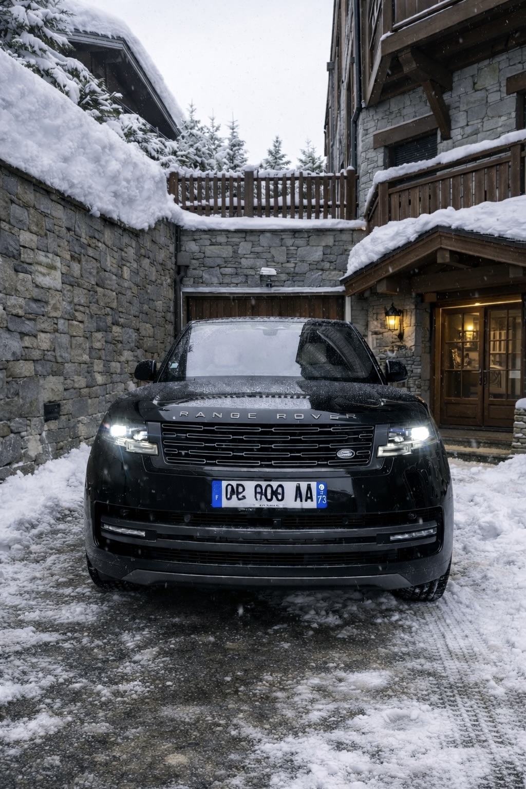 FRENCH ALPS RANGE ROVER EXCLUSIVE